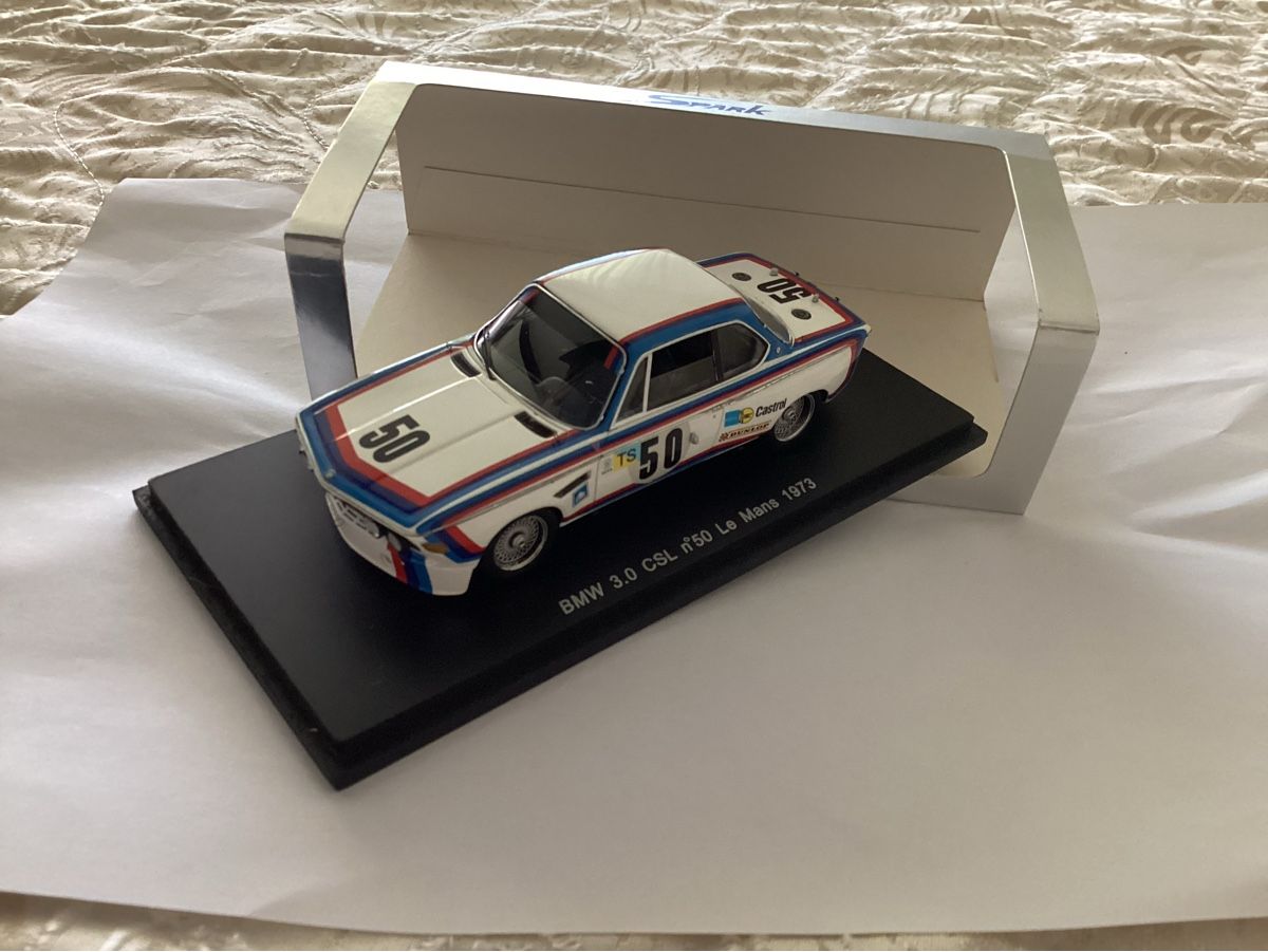 BMW Modellini d'auto: BMW 3.0 CSL (Le Mans 1973) – Nuovo e nell'imballaggio originale da Flawil venduto da Imperiosud
