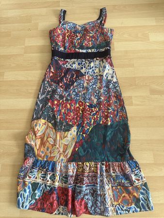 Kleid von for kamiseta Grösse L bunt gemustert Sommerkleid