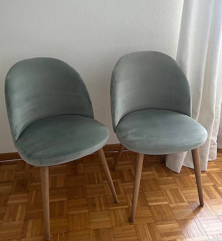 Sedie: 2x Esszimmerstühle Samt  – Usato da Adliswil venduto da sil_v8dy