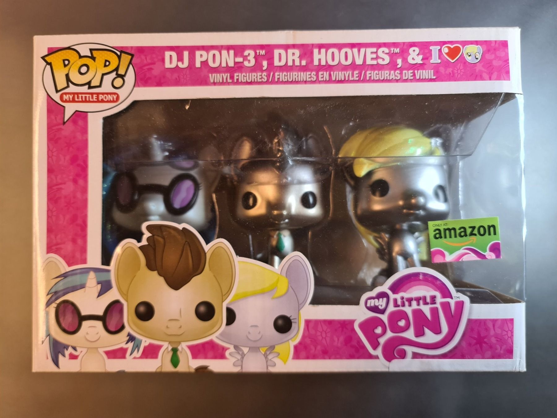 Funko Statuette: Funko Pop my Little Pony 3 Pack Exclusive – Nuovo e nell'imballaggio originale da Elsau venduto da oli_2tdc