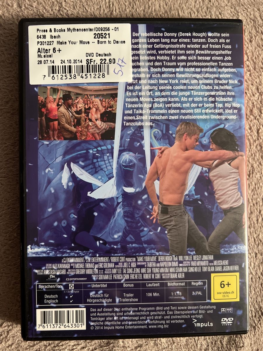 Tutti i DVDs: Make your Move - Born to Dance DVD – Nuovo (secondo la descrizione) da Oberengstringen venduto da Rogi9698 1