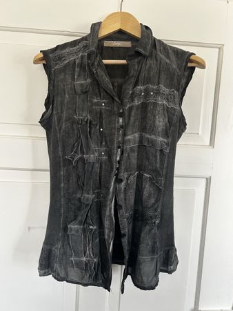 Vintage Bluse Bottega – Made in Italy (ca. 2000er) M