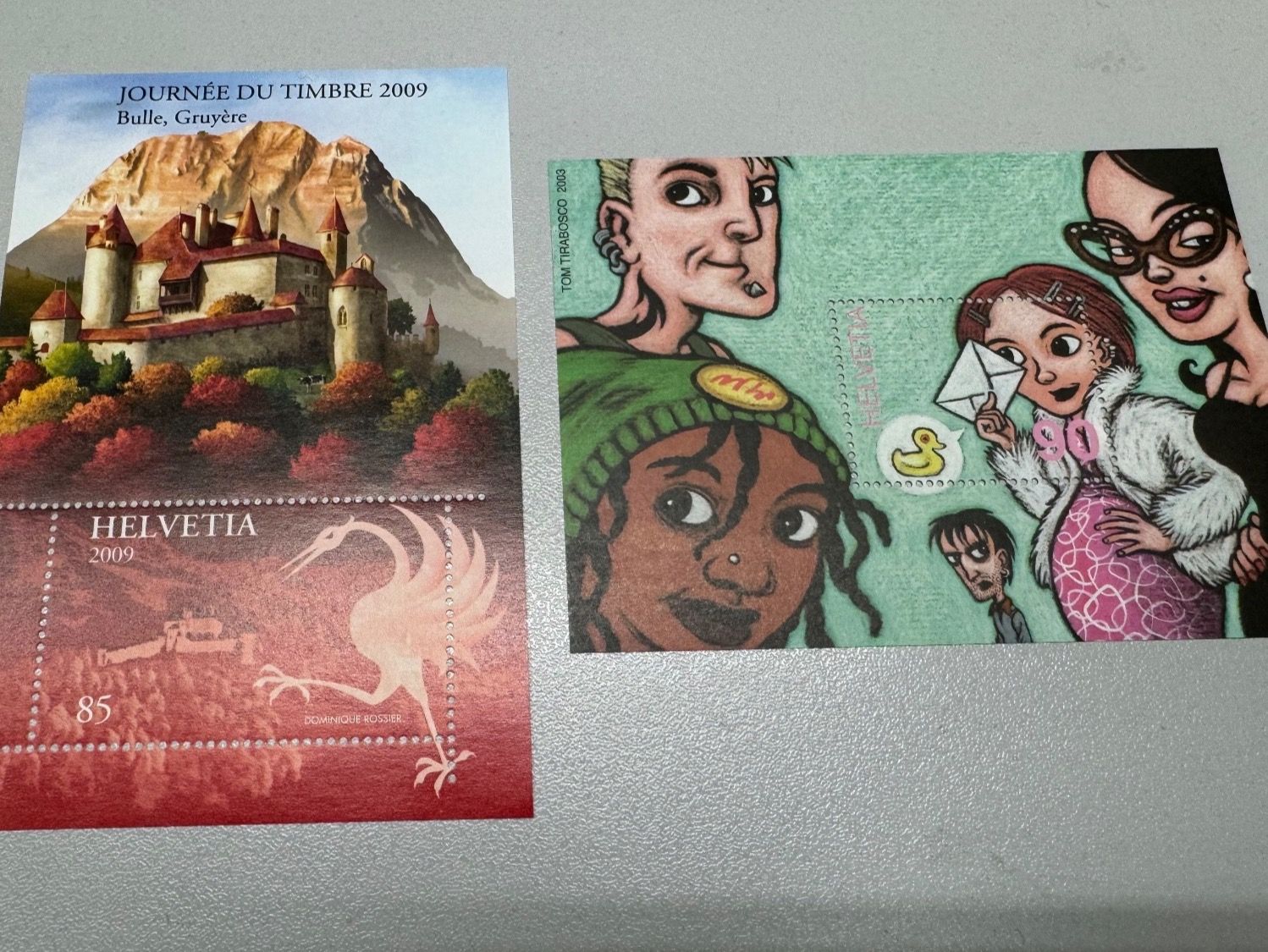Alle Briefmarken: Block TagderBriefmarke Bulle 2009, Comics 2003, postfrisch** – Neu (gemäss Beschreibung) aus Bassersdorf von Emilio0