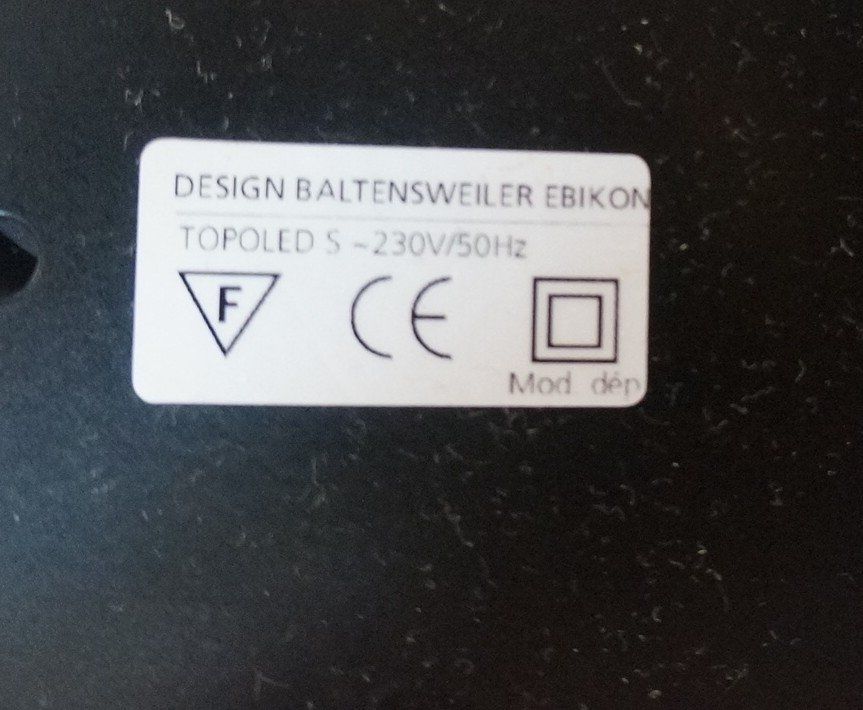 Baltensweiler Lampade: Stehleuchte Baltensweiler Topoled S – Usato da Basel venduto da bk_brockibasel 7