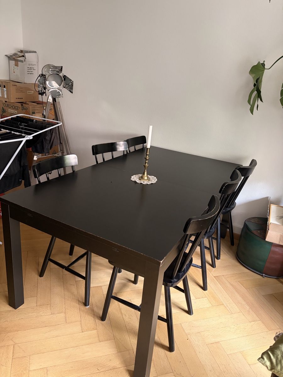Ikea Tischset: Esstisch mit 6 Stühlen – Gebraucht aus Bern von Highsoldiers
