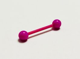 Piercing lingua VIOLA nuovi di fabbrica