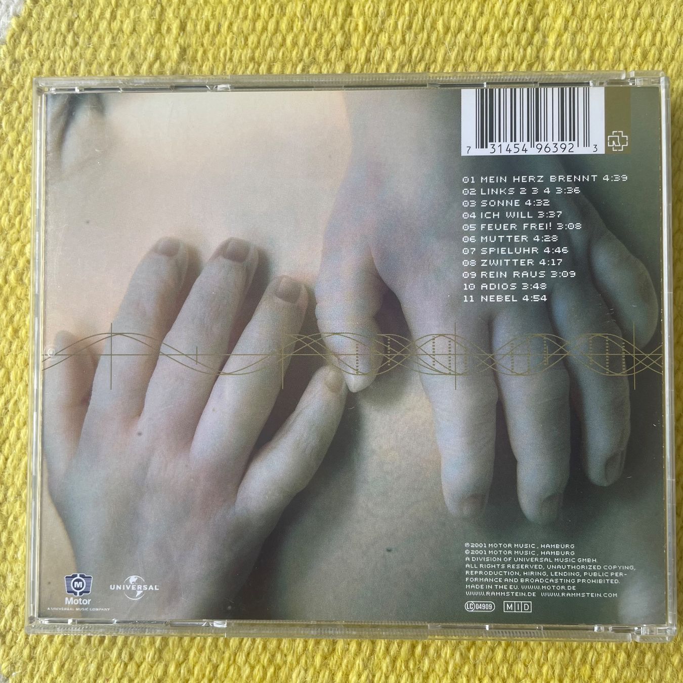 CDs: RAMMSTEIN-MUTTER – D'occasion à Rorschacherberg par CD-Roli 1