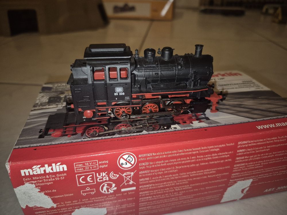 Märklin 38804 H0 E-Lok BR 186 der Euro Cargo Rail (Piste H0