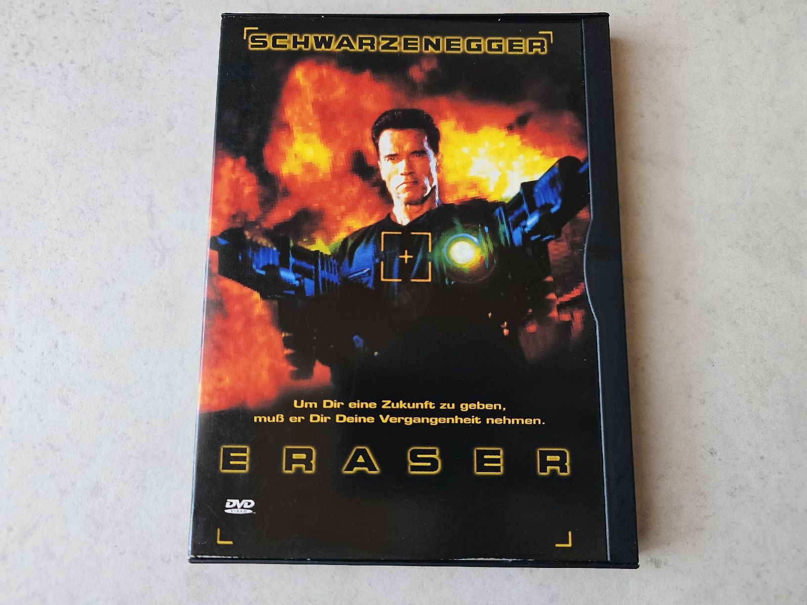 Alle DVDs: Eraser   (Arnold Schwarzenegger) – Gebraucht aus Schneisingen von backstore24