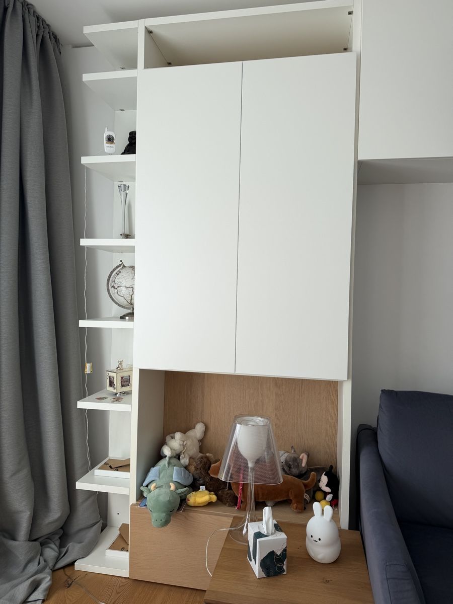 Scaffali: Modern White Bookcase - Shelving Unit - Excellent Cond. – Usato da Schwyz venduto da adbaar 1