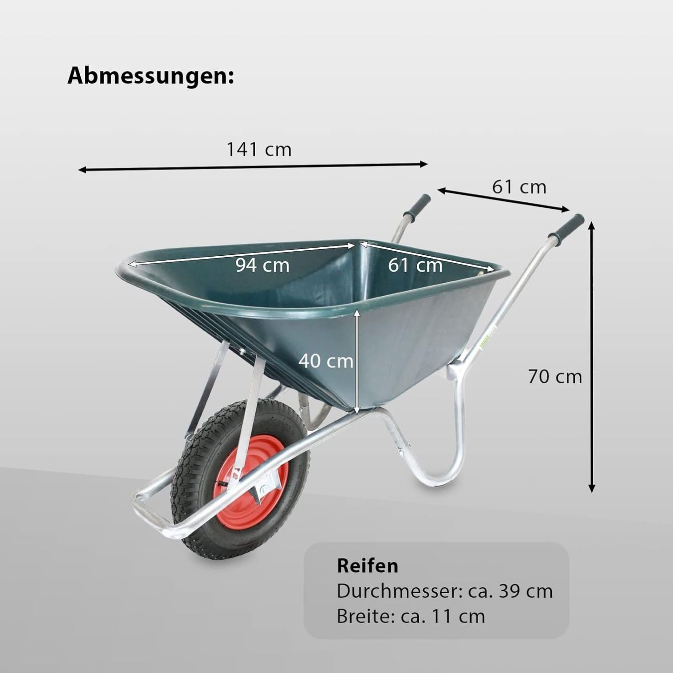 Sonstiges: TrutzHolm Schubkarre 100 Liter – Neu und originalverpackt aus Bottighofen von zaap 2