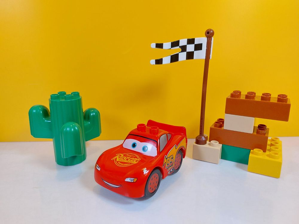 Lego DUPLO Cars 5813 Lightning McQueen - Komplett (Gebraucht) in St ...