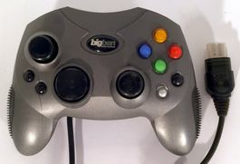 Bigben Controller für Xbox Original grau(defekt für Bastler)