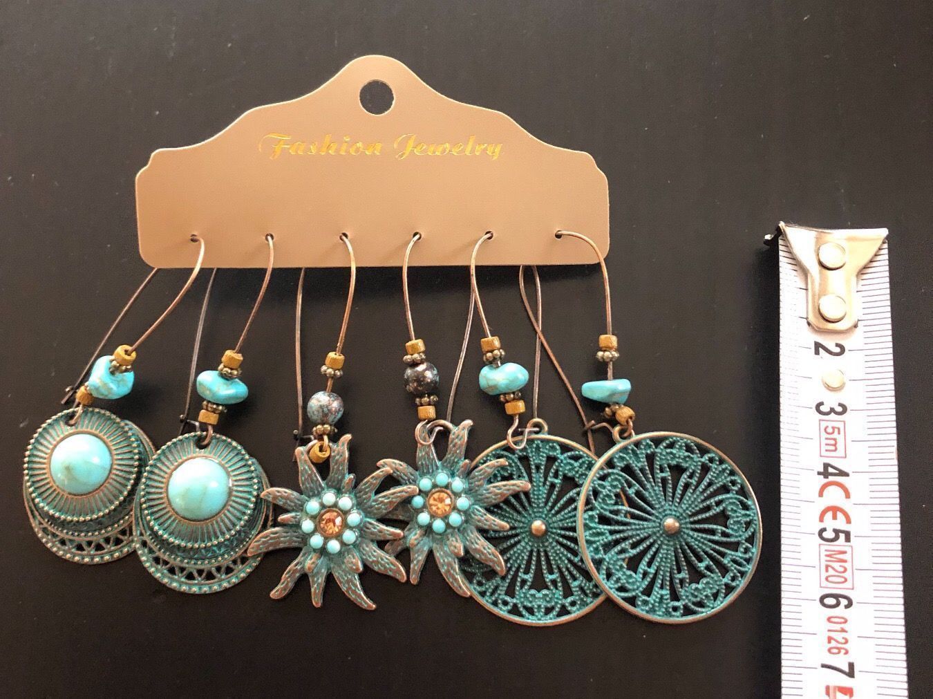 Orecchini pendenti & Orecchini a lobo: Ohrringe Boho ( 3 St) / Nr. 126 – Nuovo e nell'imballaggio originale da Gams venduto da Mariawicca 6