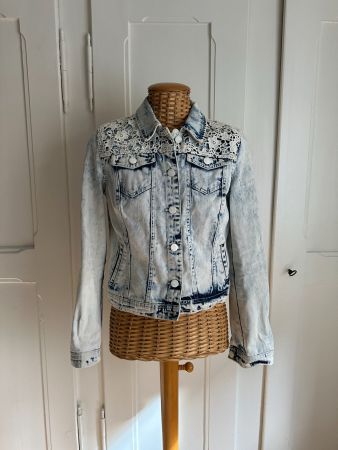 FISHBONE - Jeansjacke hellblau XS