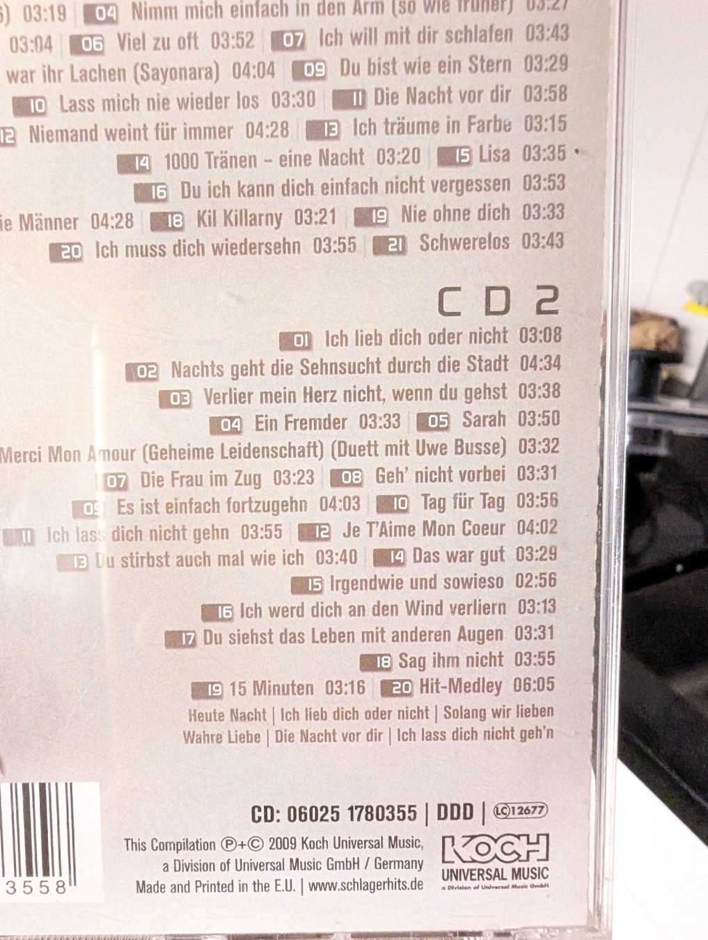 CDs: CD Set Schlager Simone und Claudia Jung – Gebraucht aus Jona von Schaniarle 2