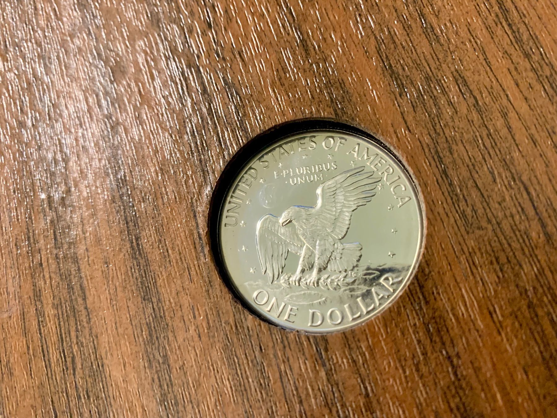Alle Münzen: 1971 Eisenhower Silver Proof US DOLLAR Argento 0.400. – Gebraucht aus Vacallo von Ro-Ma76 3