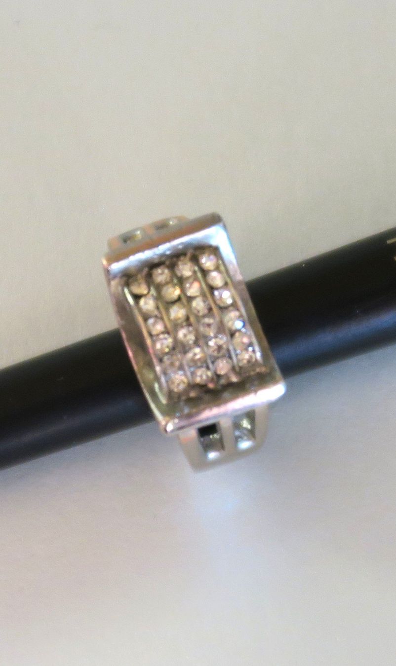Anelli: Ring mit Strasssteinen, Gr 53.4 mm – Usato da Brittnau venduto da marlenestone 2
