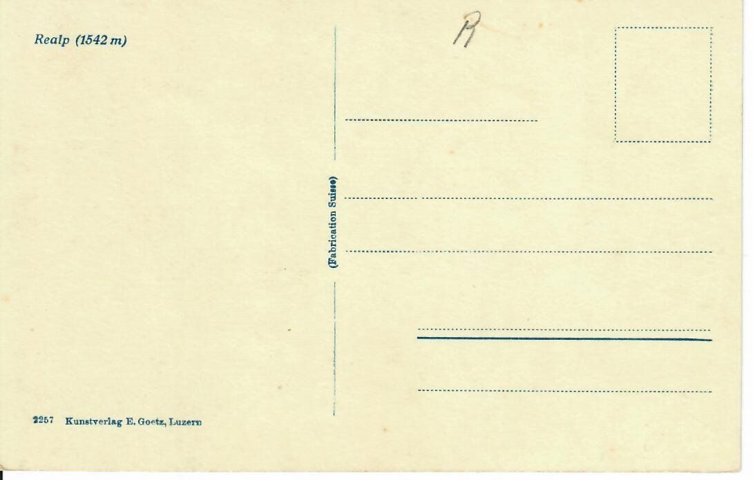 Cartes postales: Realp – D'occasion à Hochdorf par Ziegel-16 1