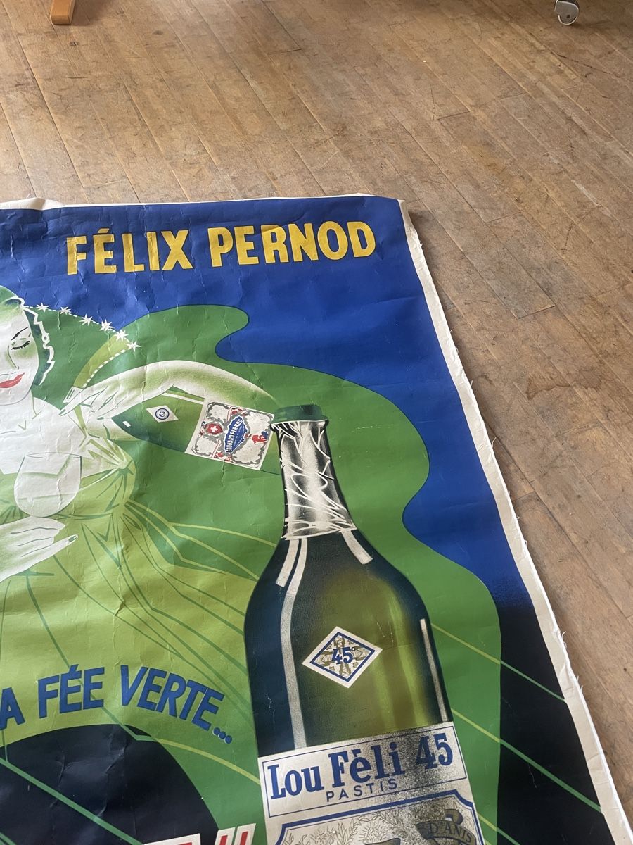 Foto & Immagini: Felix Pernod Original Vintage Poster – Usato da Brunnen venduto da LVG 1