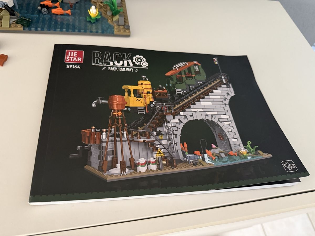 Kit di costruzioni: JIE STAR 59164 Rack Railway, mit Anleitung – Usato da Otelfingen venduto da Otto4 5