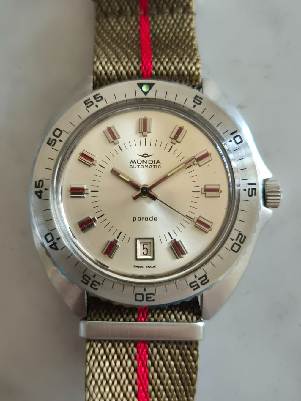 Mondia Orologi: Montre Mondia Automatic Parade - Vintage – Usato da Genève venduto da Leysin1450
