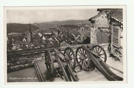 Ansichtskarte Schaffhausen vom Munot aus, Antik