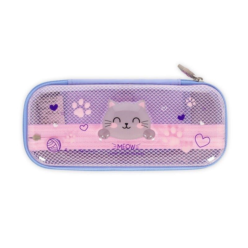 Legami Schüler-Etuis: NEW LEGAMI - TROUSSE - WONDERWOW - CHAT – Neu und originalverpackt aus Châtelaine von BONNE_AFFAIRE