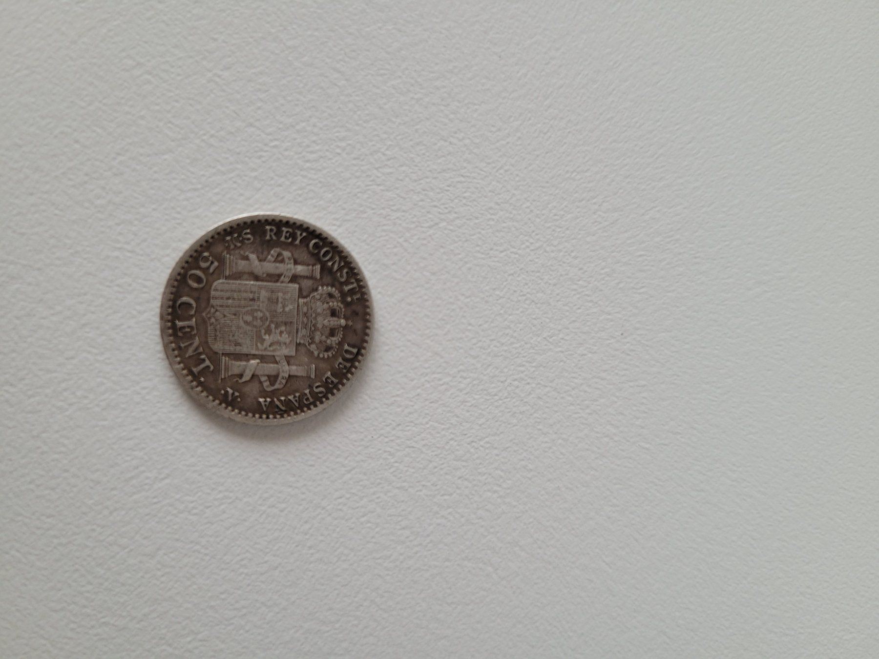 Tutti le monete: Spanien 1904 Silber 50 Centavos – Usato da Inwil venduto da Flower2325 1