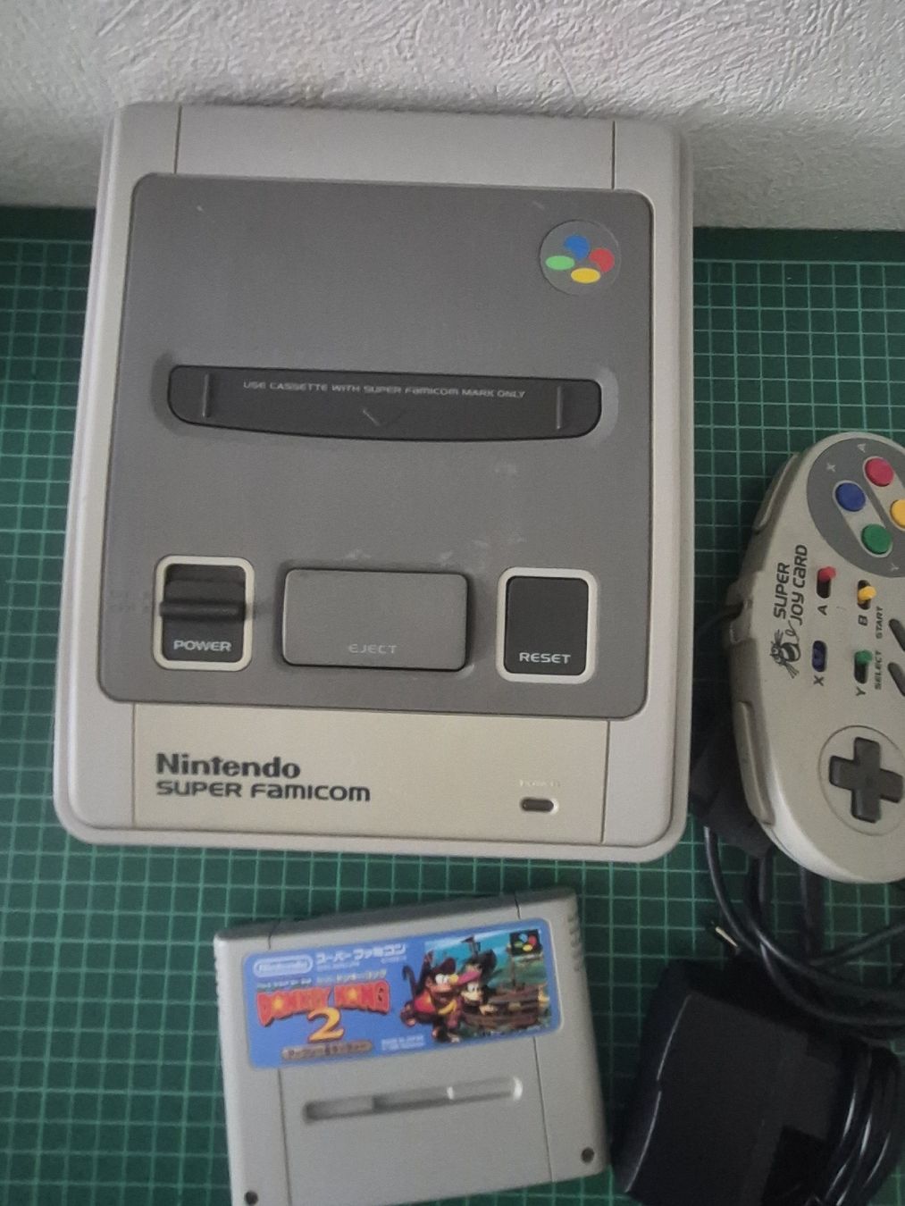 Nintendo Konsolen: SNES Super Famicom Console with Donkey Kong 2 Game – Gebraucht aus Meyrin von Retro-GZ 3