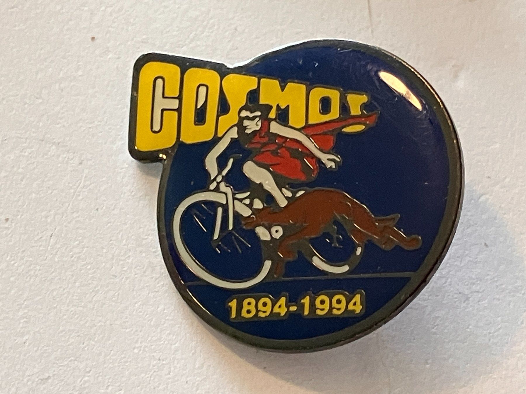 Placchette & Badge: 1 Pin Cosmos 1894-1994 – Usato da Basel venduto da djwwpp