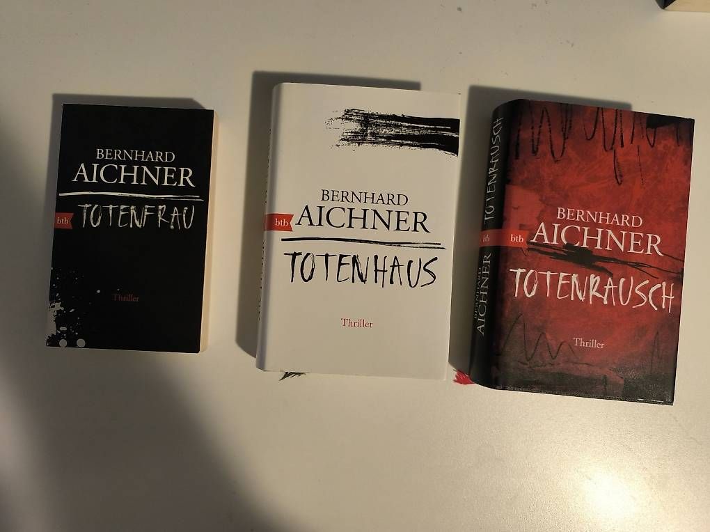 Livres: Bernhard Aichner, Thriller, gesamte Serie – D'occasion à Dietikon par Tigrette2