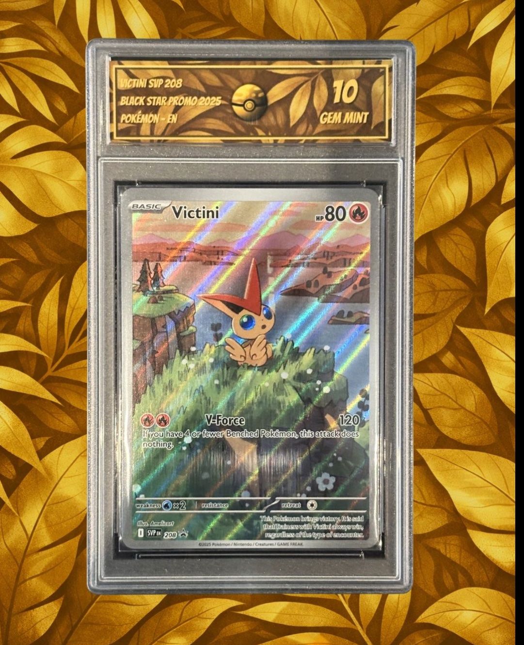 Pokémon Carte collezionabili: Pokémon Victini  GEM MINT 10 – Nuovo e nell'imballaggio originale da Genève venduto da SAQR12