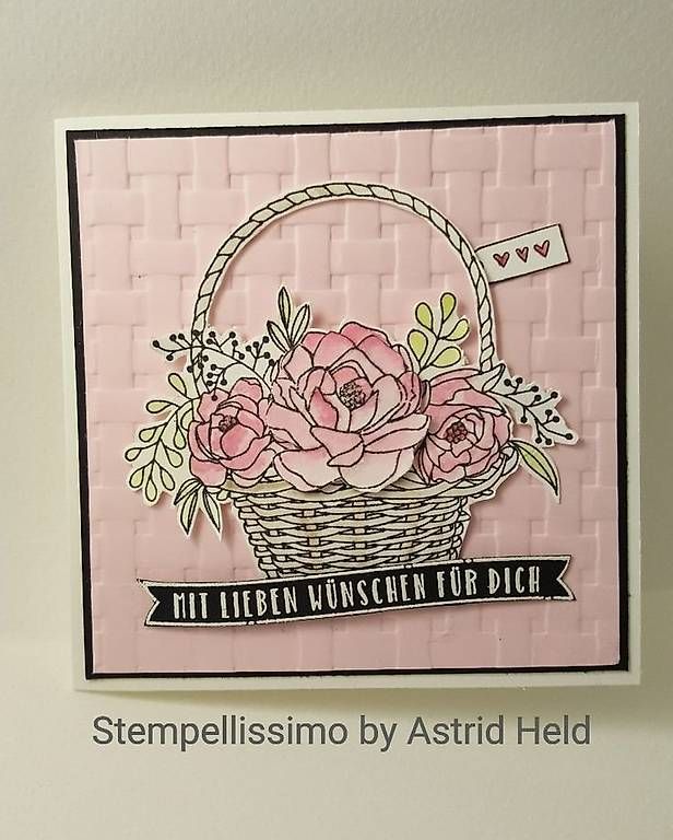 Stampin' up! Timbri: Stempelset von Stampin up Blumenkorb – Usato da Frauenkappelen venduto da evangelina78 2