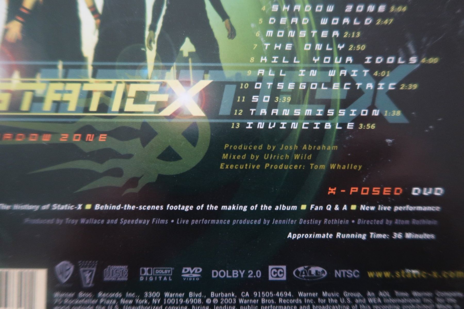 CD: CD  DVD  Static X  - CD Shadow Zone    DVD X-Posed – Usato da Porrentruy venduto da tupatup 4