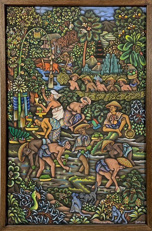 Ida Bagus Nyoman Batuan Balinesische Gemälde Kaufen auf Ricardo