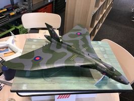 Avro Vulcan XH558 Modell, selten, fehlteile1:72 Corgi