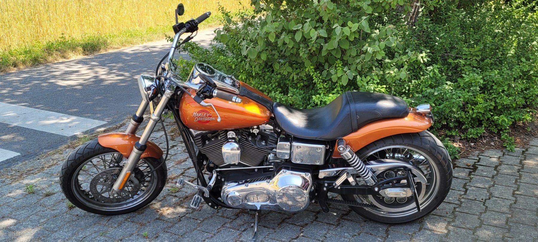 Harley-Davidson Strada: Harley Davidson FXDWG – Usato da Hirschthal venduto da baltimore5 2