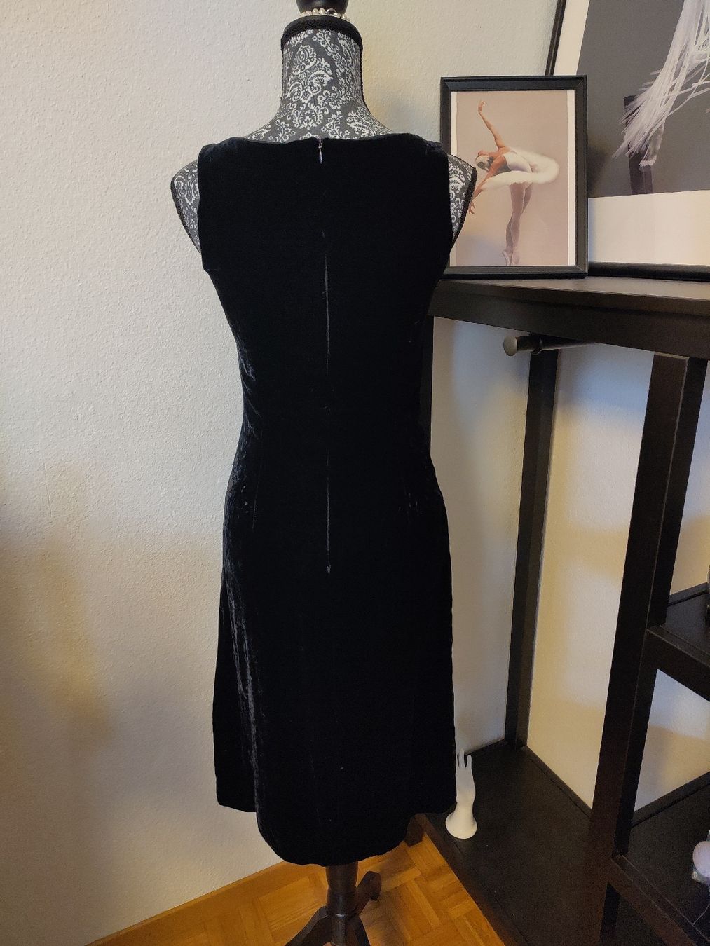 S.Oliver Vestiti: S OLIVER - Samtkleid mit Seide, Gr. 34/36 – Nuovo (secondo la descrizione) da Zollikofen venduto da Tini031 2