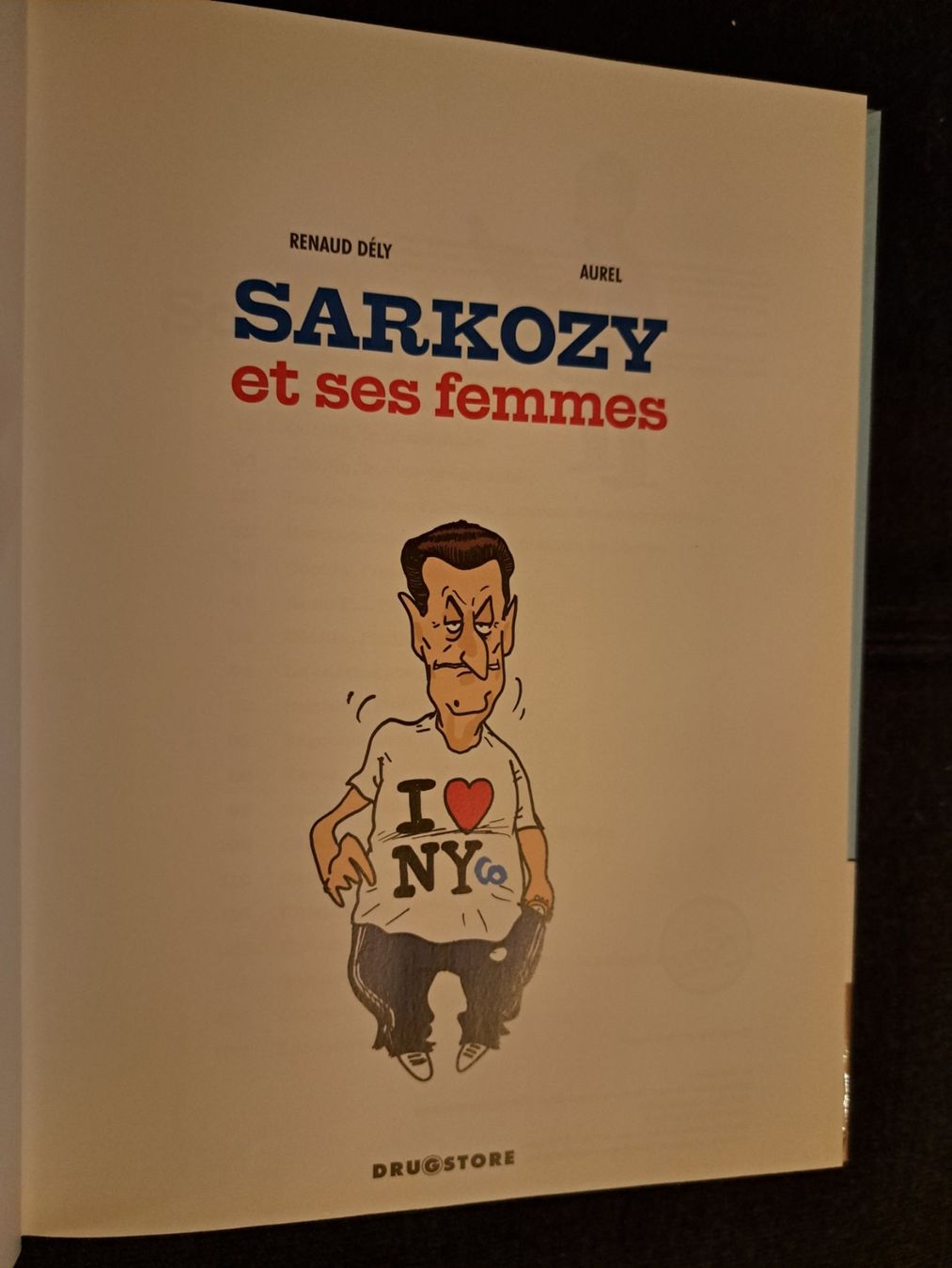 BD: BD Sarkozy et ses femmes – D'occasion à Pailly par jme99 3