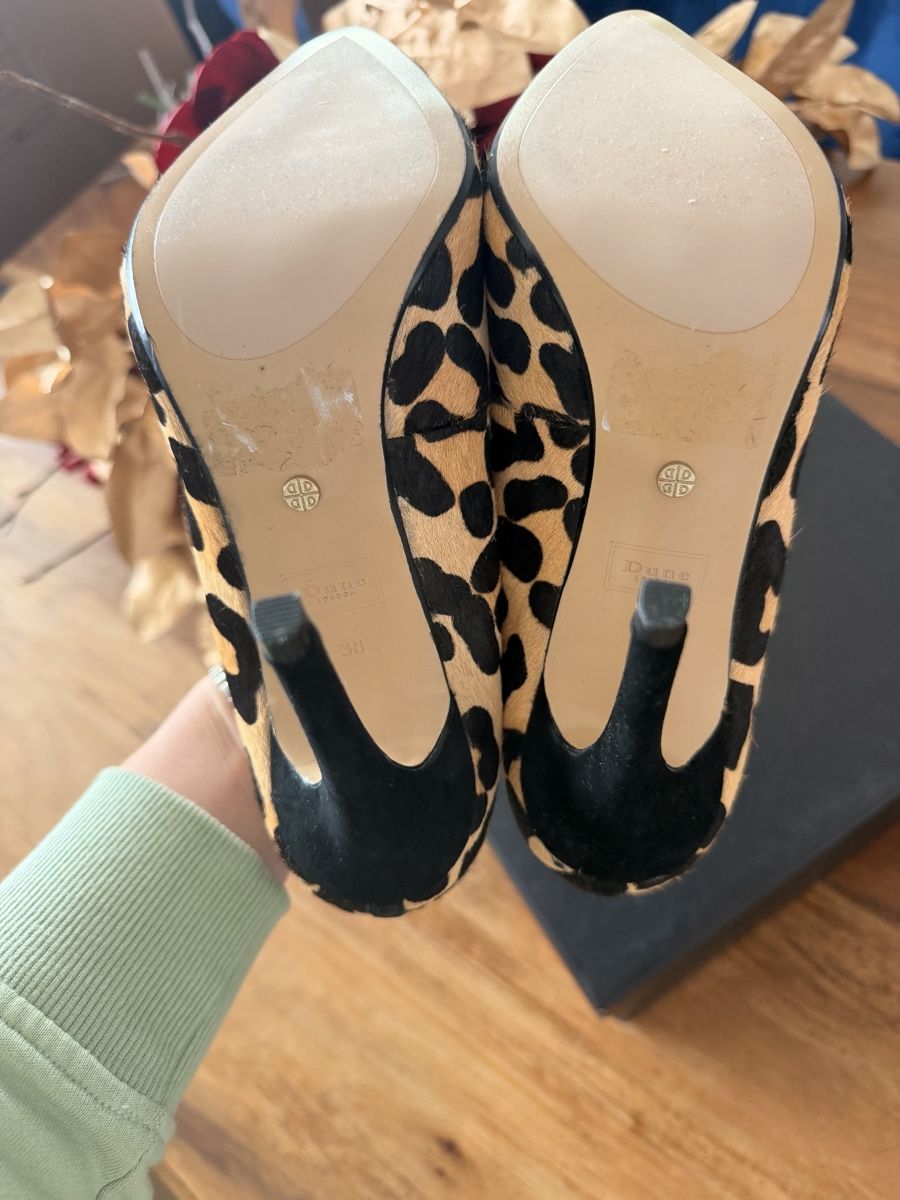 Dune London Scarpe da donna: Dune Leopard Leder Pumps Gr.38 – Nuovo e nell'imballaggio originale da Meggen venduto da con_5djh 1