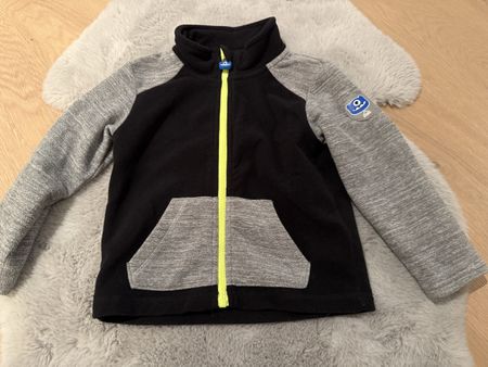Coole Jungen Fleece Jacke, Grösse 98