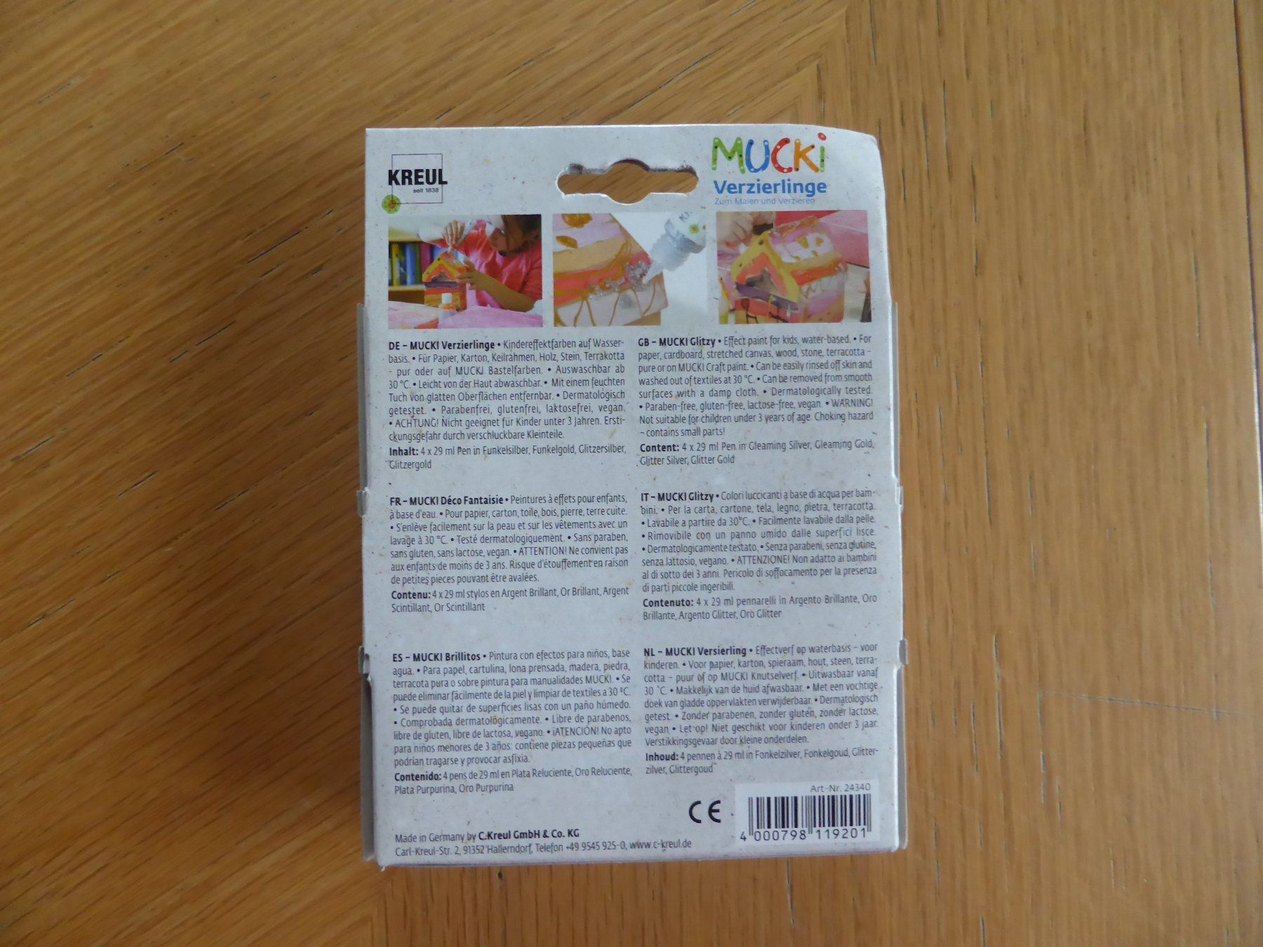 Kit bricolage: Glitzer - & Funkelfaren zum Basteln – Nuovo e nell'imballaggio originale da Schübelbach venduto da Dolly990_2 1