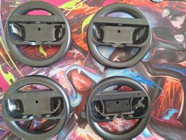 4 x Nintendo Switch Joy Con Wheel - Lenkräder mario Kart