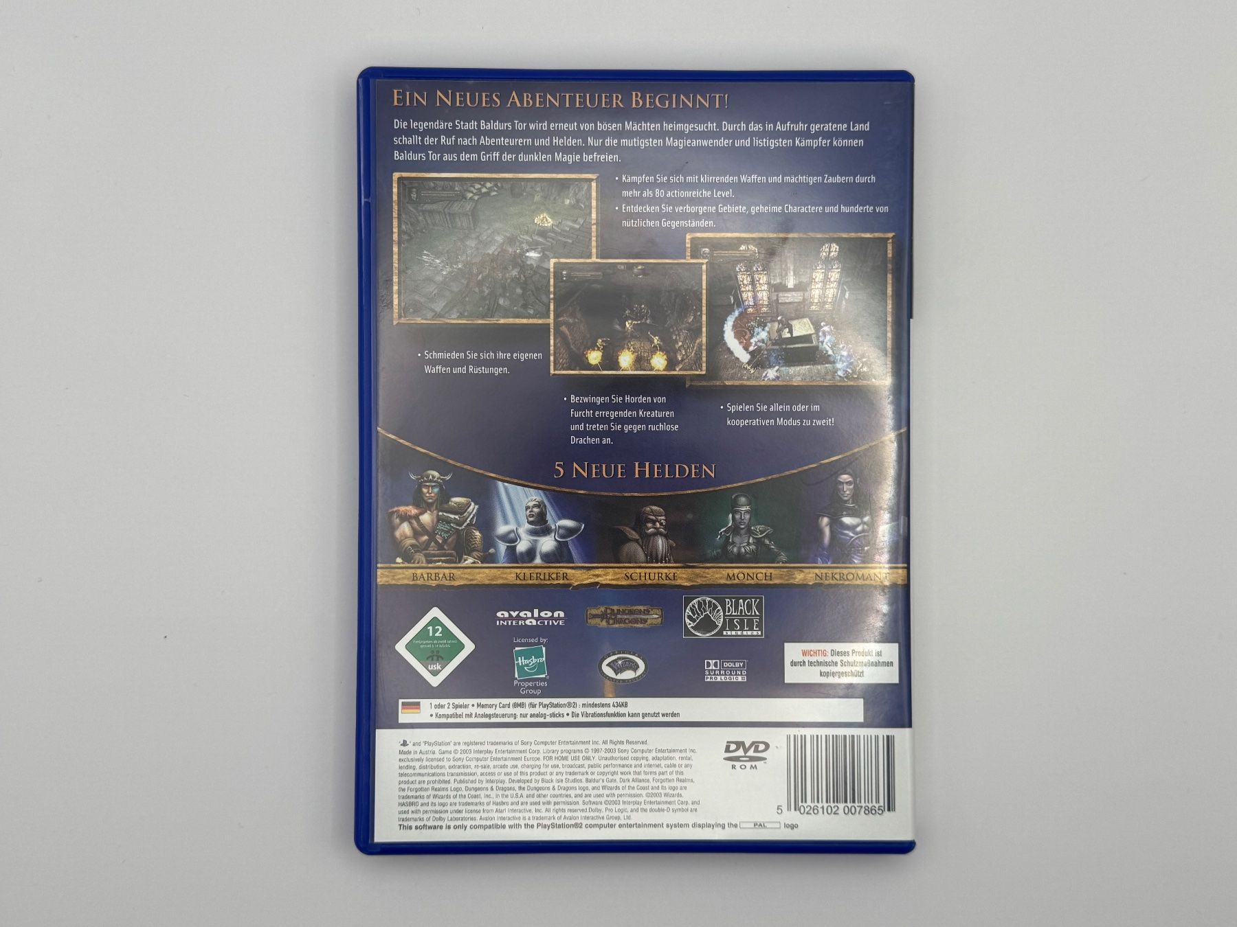 Sony Spiele: Baldur's Gate: Dark Alliance II - Playstation 2 – Gebraucht aus Bettlach von awi_7jcb 1