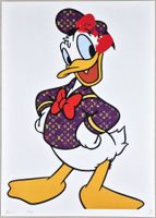 Death NYC Ltd Ed Pop Art Druck " Vuitton Donald Duck
