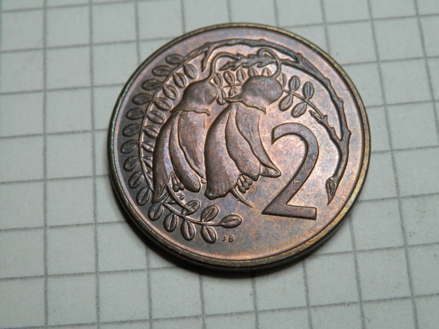 Tutti le monete: Neuseeland 2 Cent, 1974 – Usato da Weiach venduto da weiach81 1