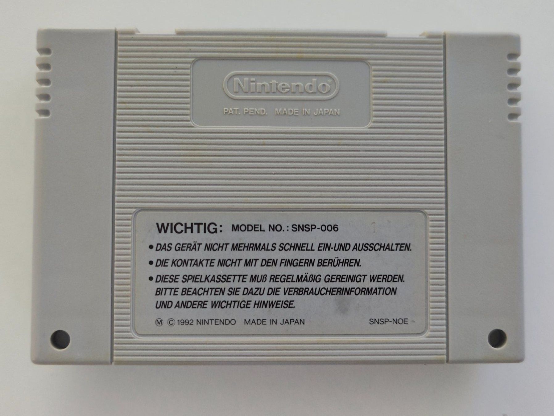 Nintendo Giochi: Aladdin Super Nintendo SNES – Usato da Dintikon venduto da Nightcom 1