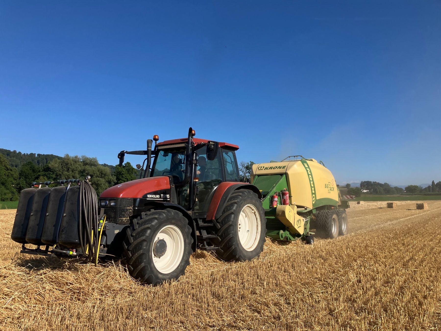 New Holland Trattori: Traktor New Holland TS 115 Turbo – Usato da Hintermoos venduto da LT-6260 1