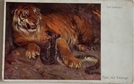 Wiener Kunst, Tiger und Schlange